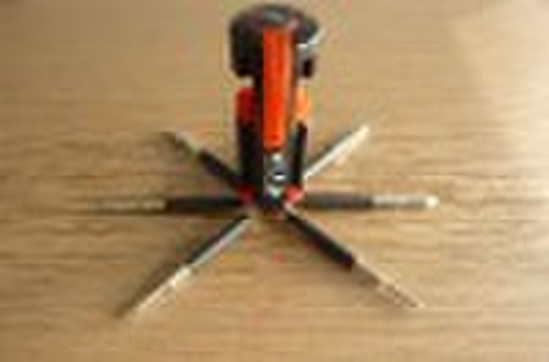 8 in 1 multi screwdriver with LED torch