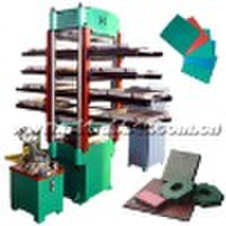 rubber tile making machine