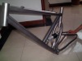 titanium full suspension frame