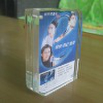 clear acrylic frame with trunk-nail