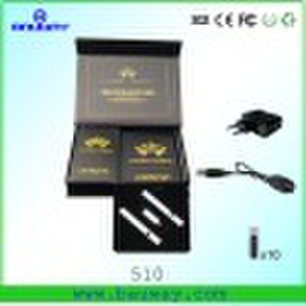 BW-510 E-cigarette with a manual switch, 10 cartri