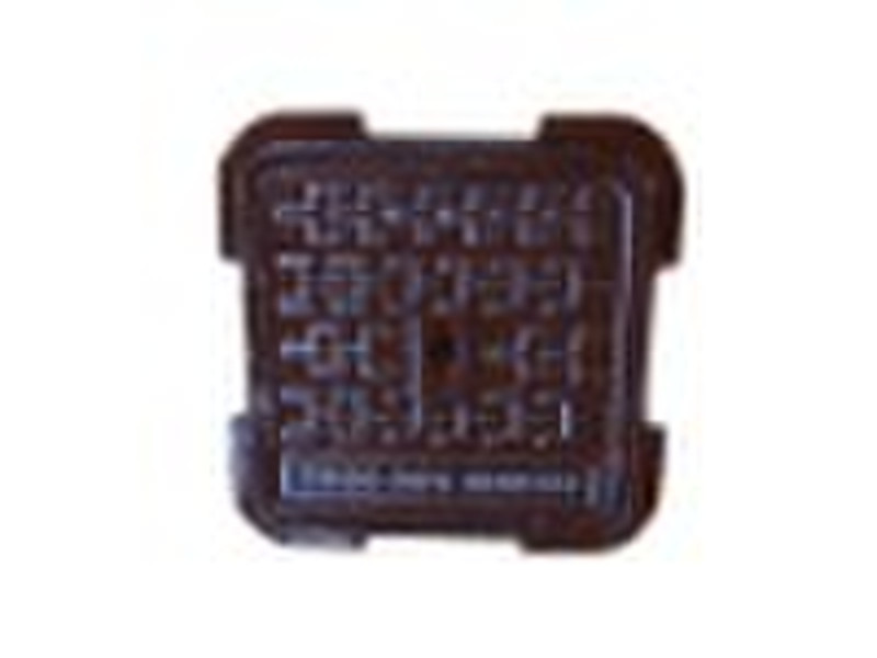 Ductile Iron B125 Square Manhole Cover