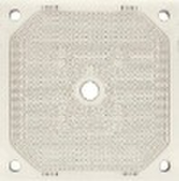 recessed filter plate