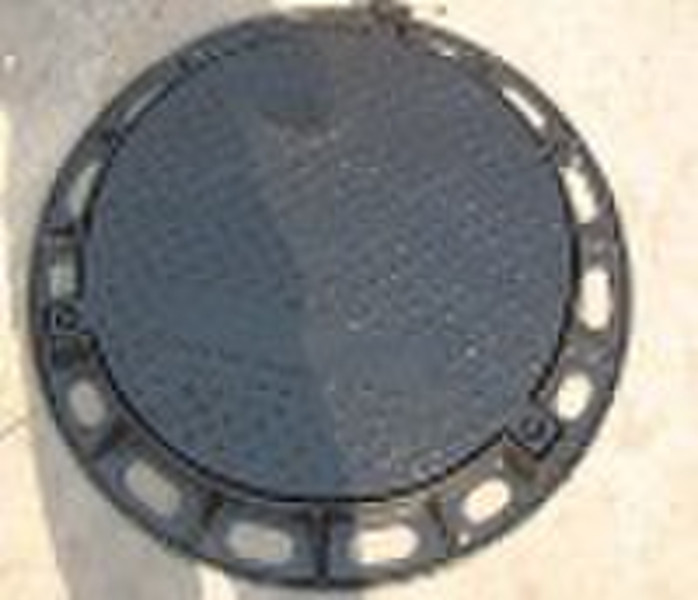 ductile iron manhole cover D400 600mm