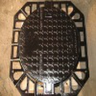 manhole cover ,cover ,well,ductile iron manhole co