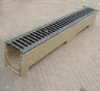 polymer concrete linear grates and channel drain