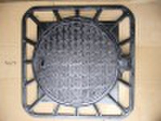 Ductile iron manhole cover