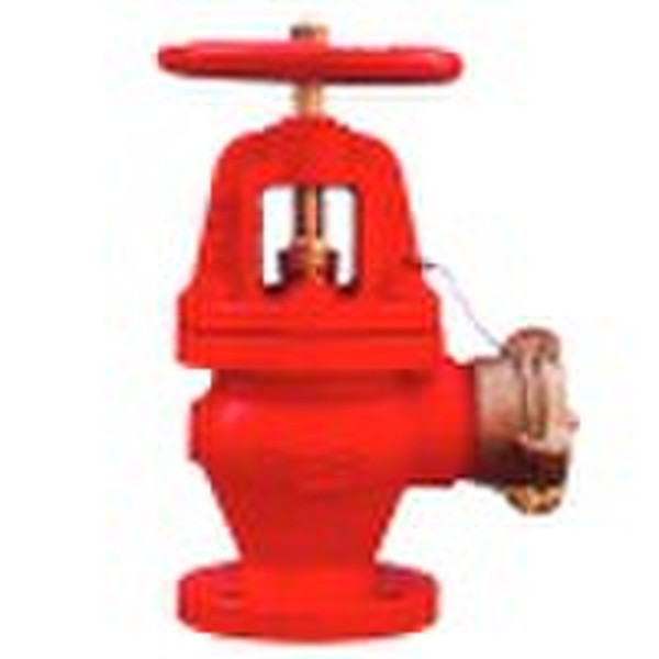 Cast iron hose angle valve