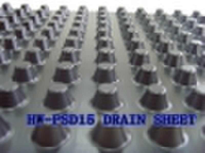 drainage mat/sheet drain/dimple drain sheet