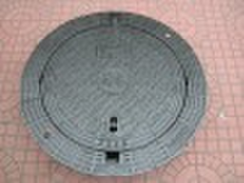 Self-locking self-adjustment manhole cover