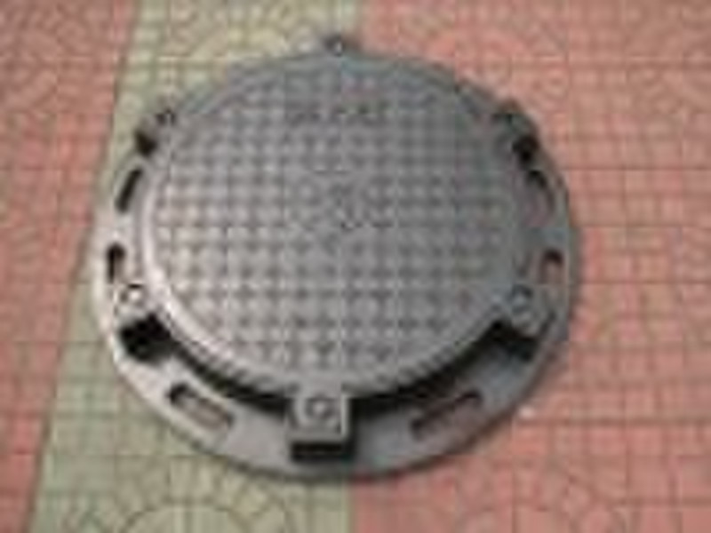 Well sealed pressure manhole cover