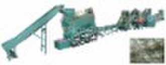 Plastic recycling machine