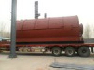 waste plastic refining machine