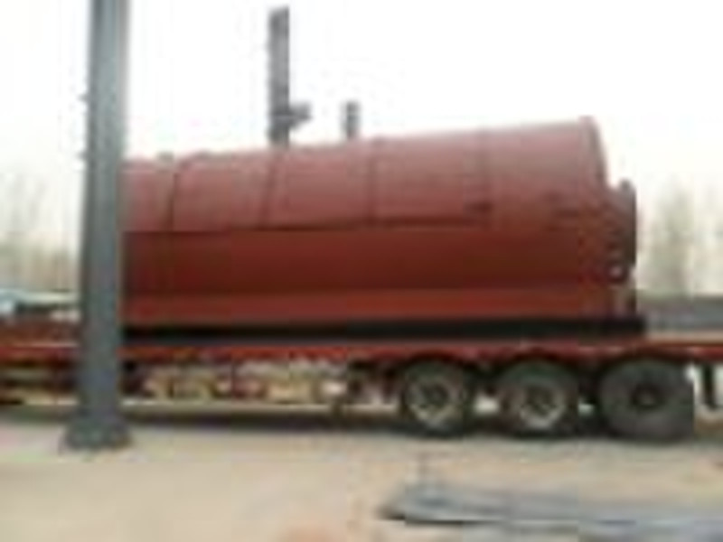 waste plastic refining machine
