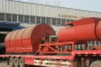 waste plastic refining system
