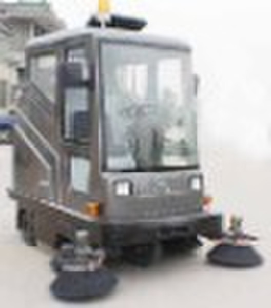 road sweeper, industrial sweeper, ride-on sweeper,