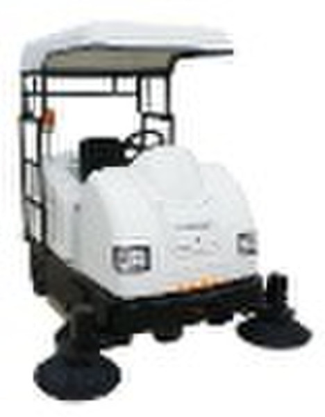 road sweeper, industrial sweeper, ride-on sweeper,