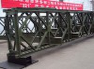 Bailey bridge, portable steel bridge