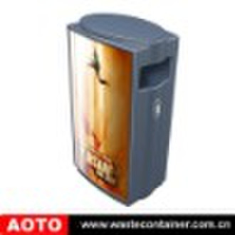 EXPO 2010 SUPPLIER advertising trash bin JL07051