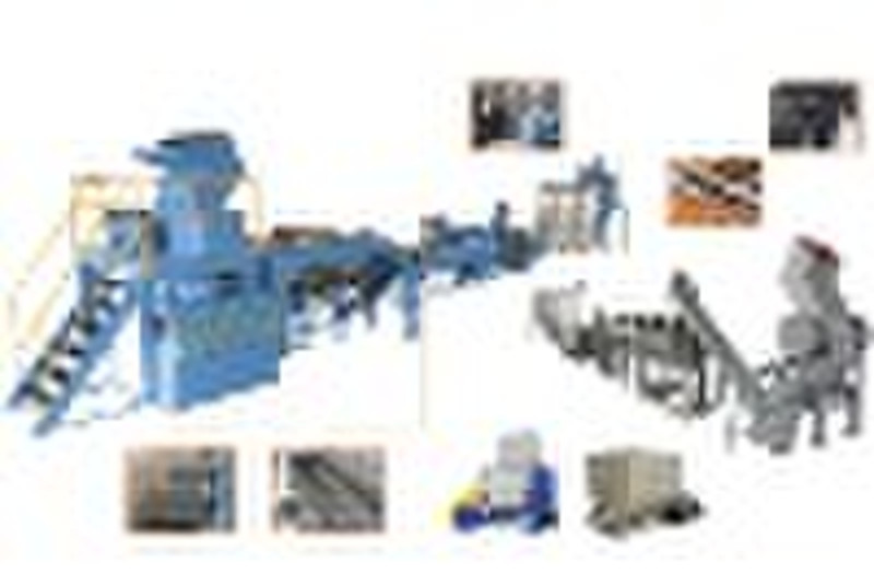 PP PE film recycling line