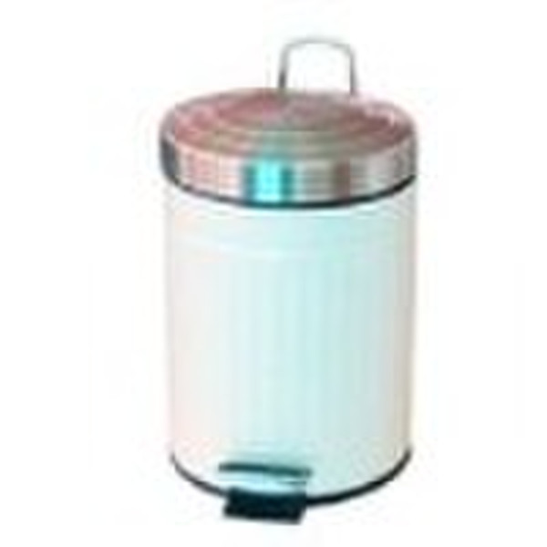 stainless steel wastebin