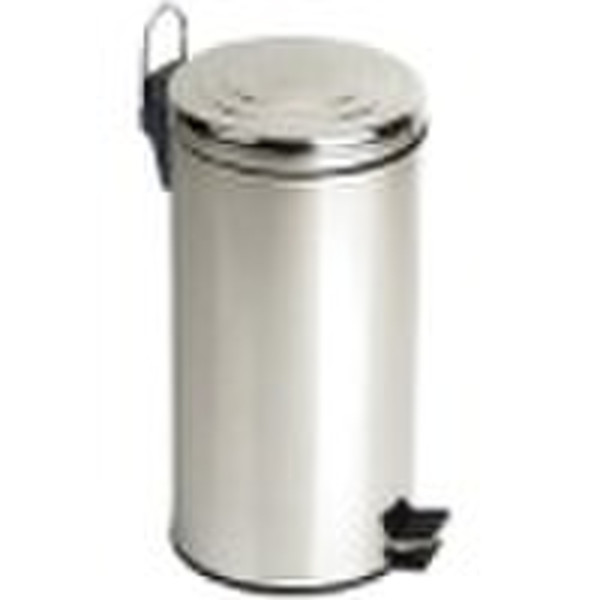 stainles steel pedal garbage bin