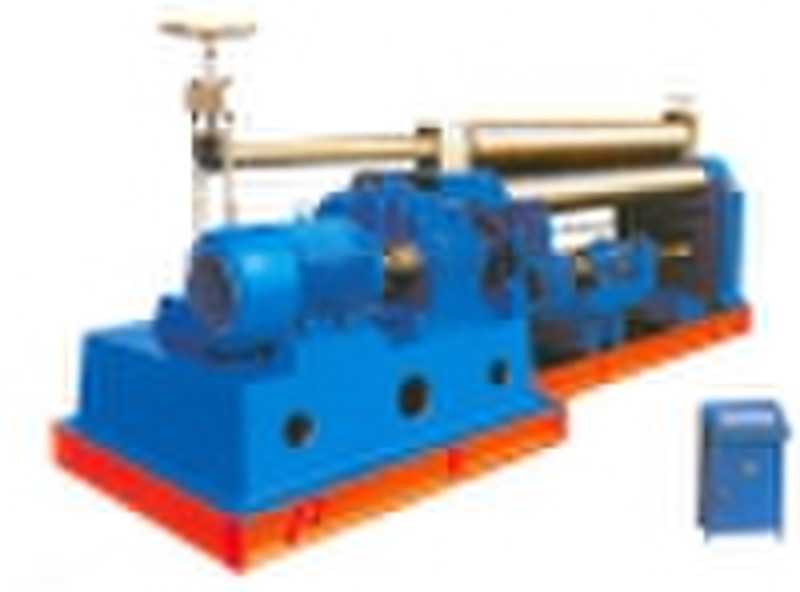 Mechanical 3-roller plate rolling machine