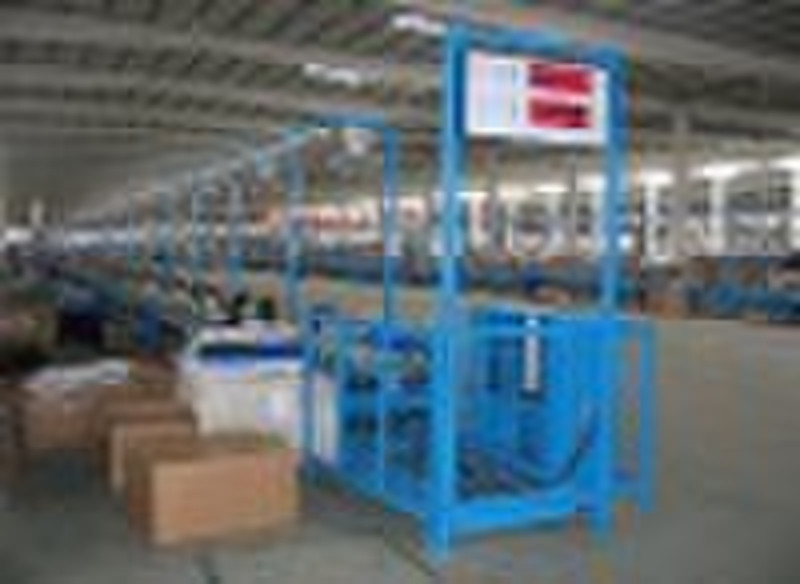 Air conditioner assembly line