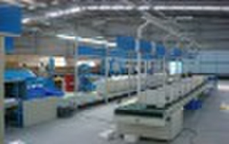 Washing machine assembly line