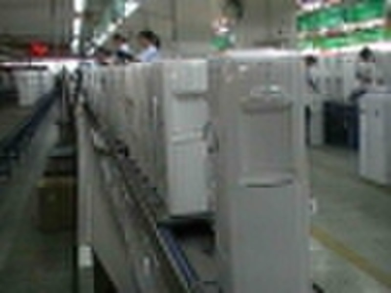 Water dispenser assembly line