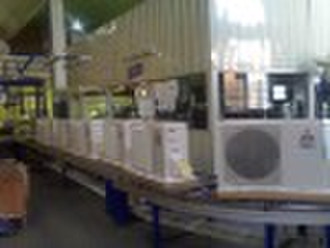 Air conditioner assembly line