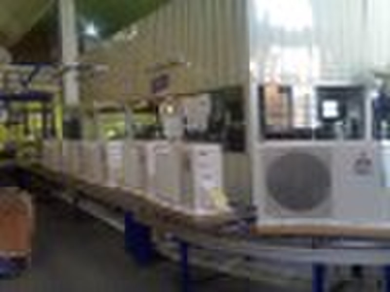 Air conditioner assembly line