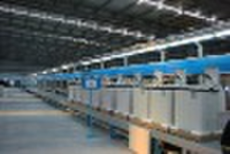 Washing machine assembly line