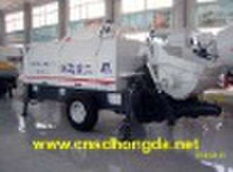 Trailer-mounted Concrete Pump