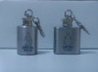 mini keychain hip flask