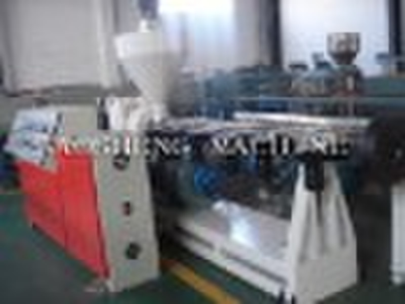 SJ Conical Single Screw Plastic Extruder