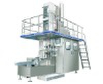 Aseptic brick-shape carton filling machine