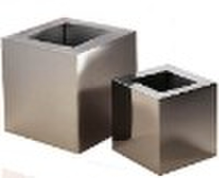 Stainless Steel Planter (flower pot, vase, tank)