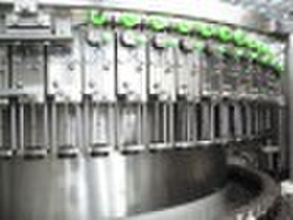 BEER in galss bottle filling machine
