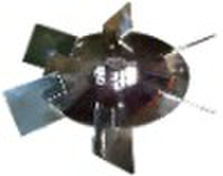 Pitched blade disc turbine impeller