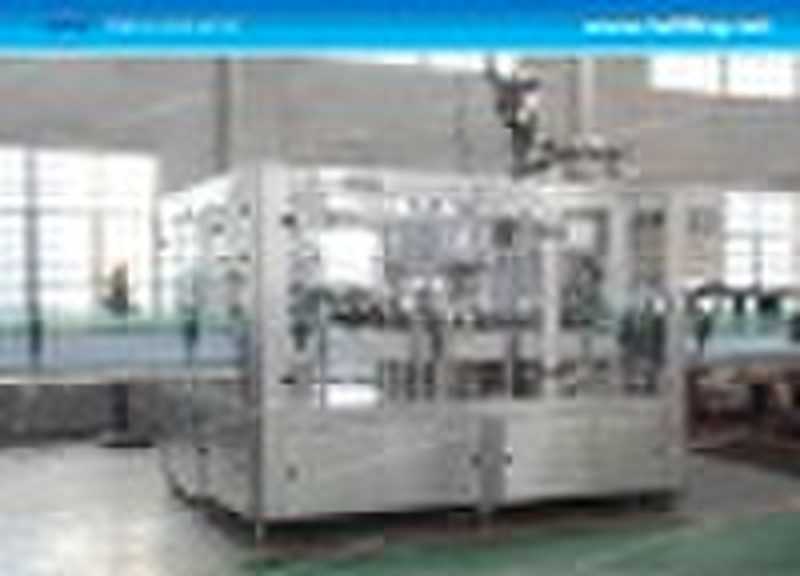 bottle filling machine and capping machines