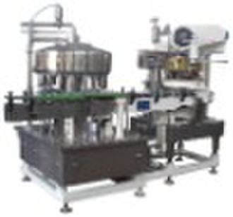 Filling and sealing combined machine