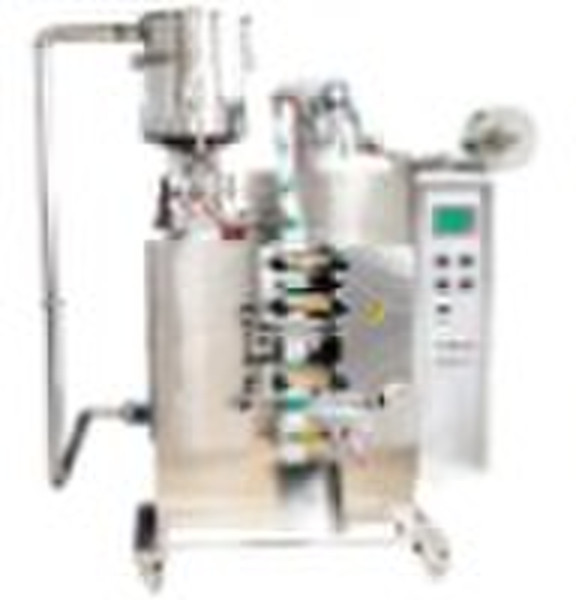 Four sides sealing liquid packaging machine
