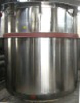 stainless steel storage container for chemical ind