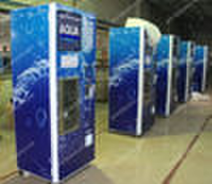 Water vending machine with reverse osmosis system