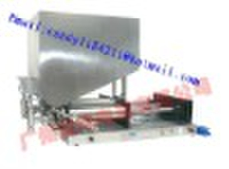 Double heads viscous products filling machine (c)