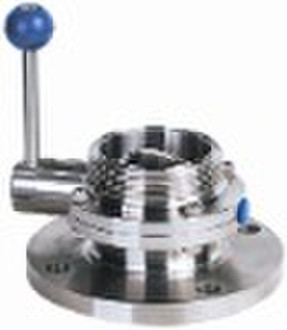 Sanitary Threaded/Flanged End Butterfly Valve