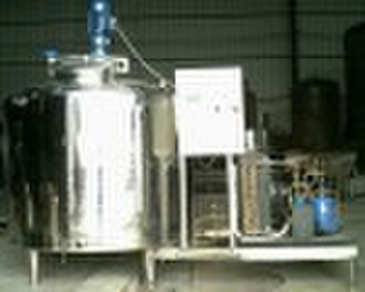vertica milk chill and storage tank