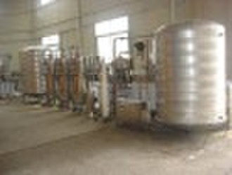 Water treatment plant for mineral water, juice ,te