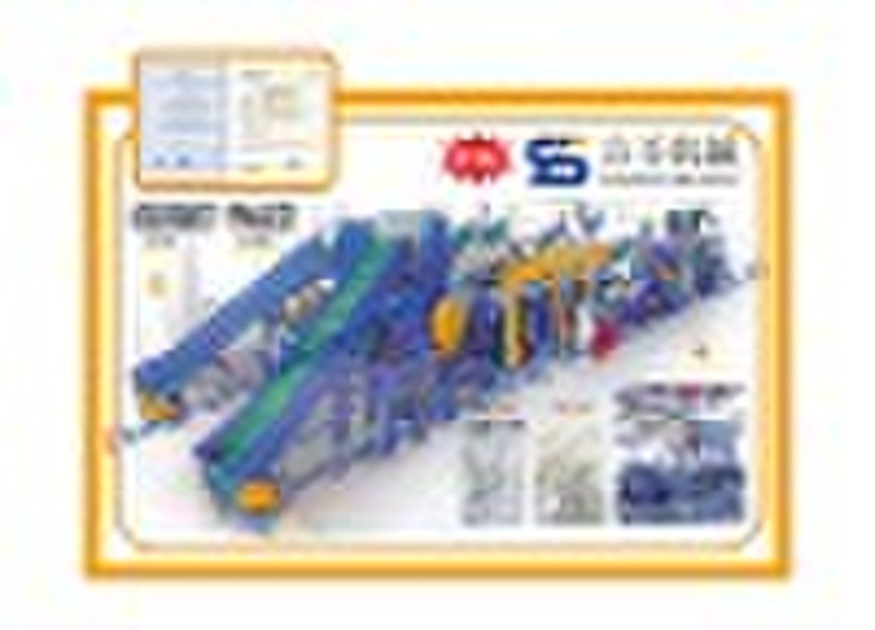 Plastic recycling line